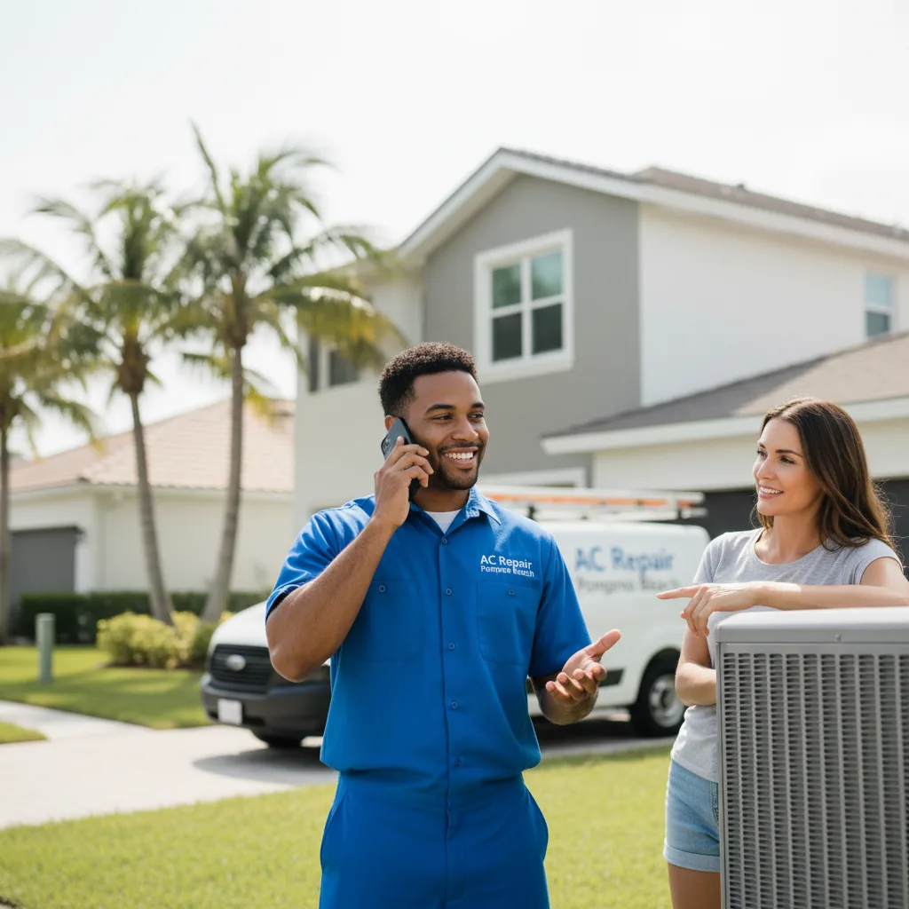 AC Repair Pompano Beach customer support in Bedford
